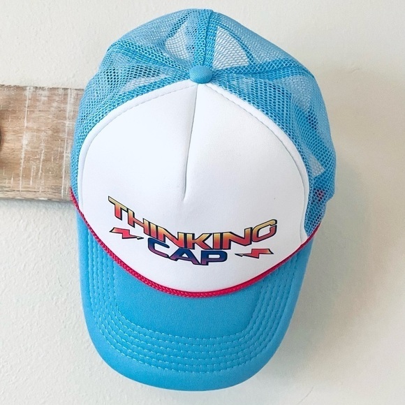 NWOT Stranger Things-Inspired Dustin Thinking Cap – Sunshade Baseball Cap / Hat - Picture 4 of 11